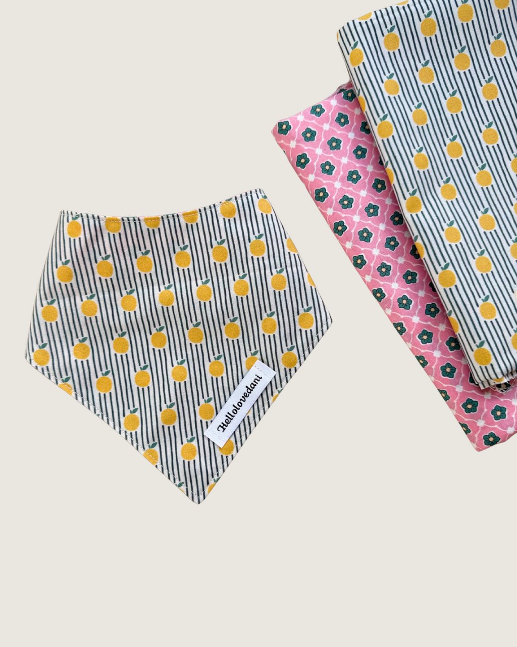 Reversible Tangerine Bandana