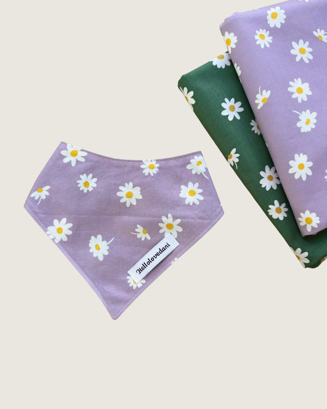 Reversible Daisy Bandana