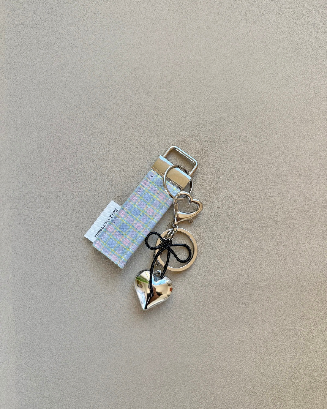 Sky Heart keyring