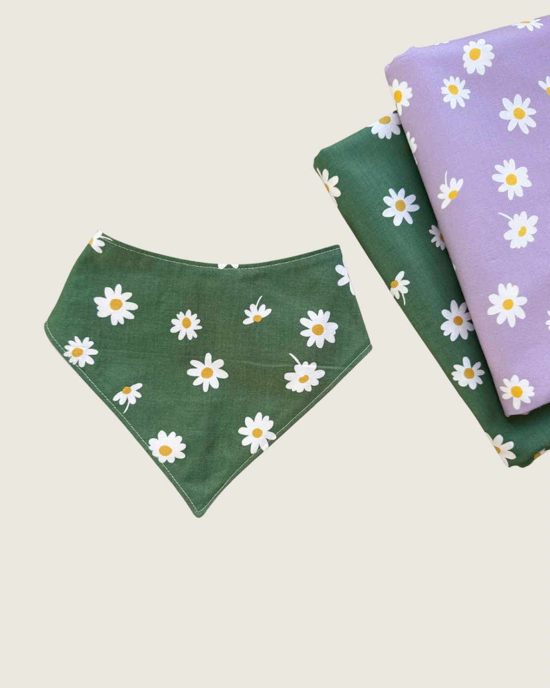 Reversible Daisy Bandana