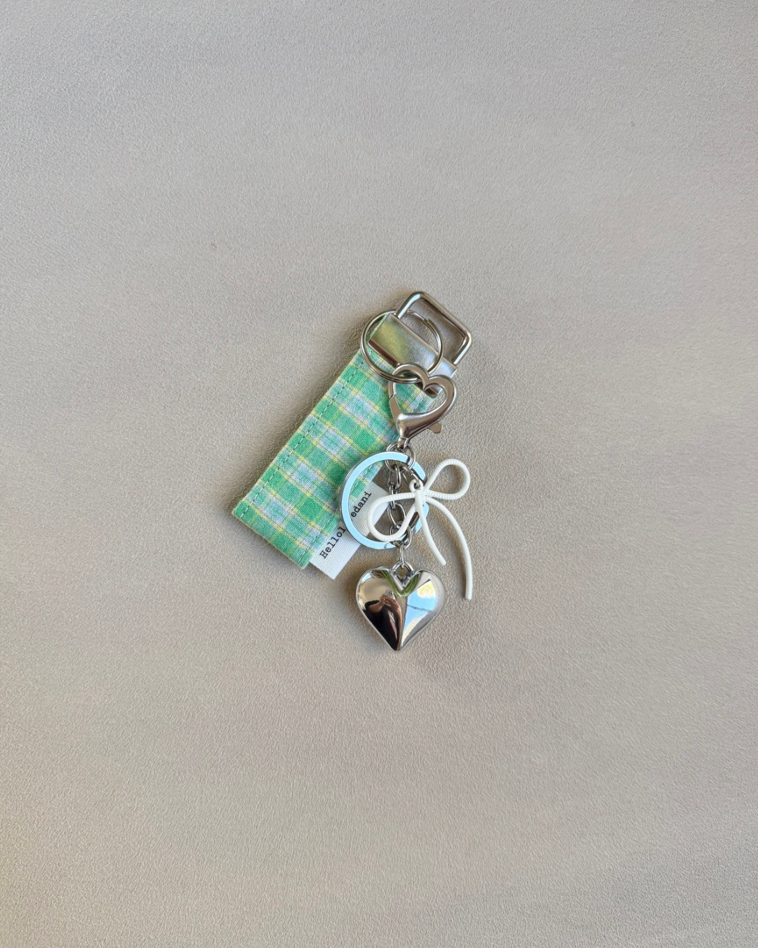 Apple Heart keyring