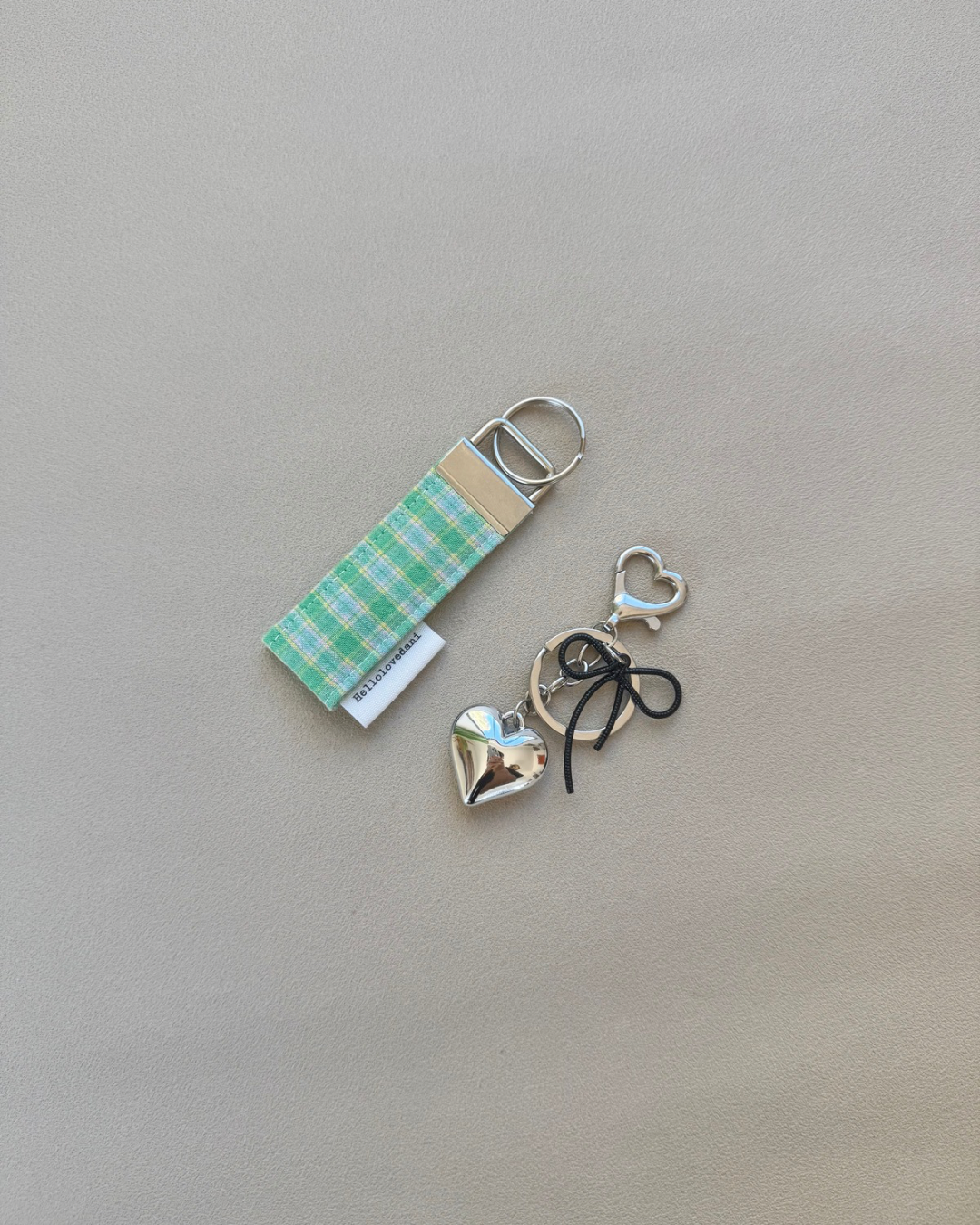 Apple Heart keyring